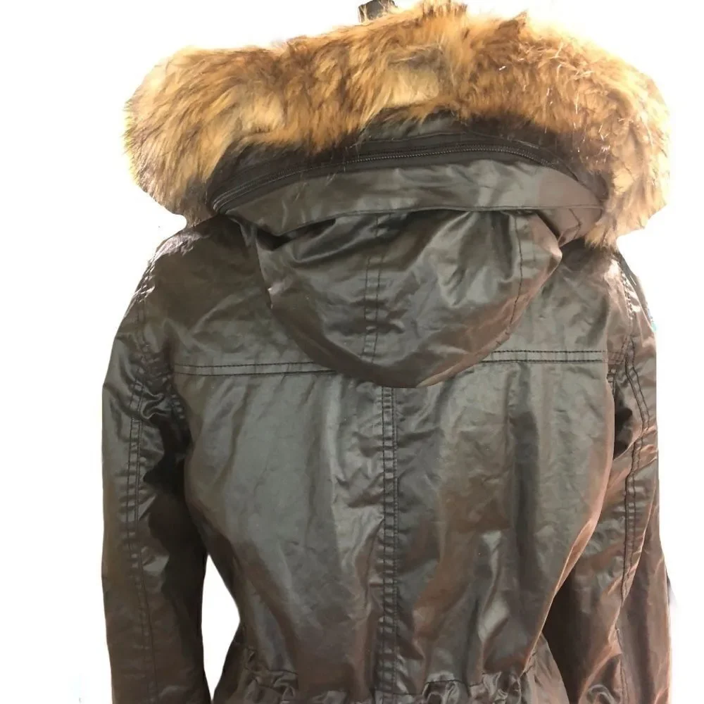 𝅺victoria’s Secret Waxed Cotton Parka Size M